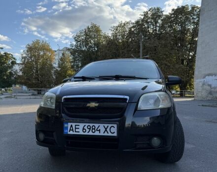 Черный Шевроле Авео, объемом двигателя 1.5 л и пробегом 300 тыс. км за 3450 $, фото 1 на Automoto.ua