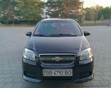 Черный Шевроле Авео, объемом двигателя 1.5 л и пробегом 254 тыс. км за 4200 $, фото 2 на Automoto.ua