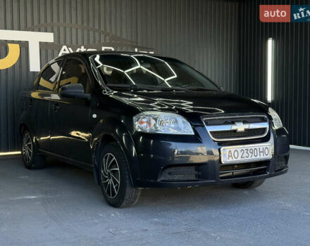Черный Шевроле Авео, объемом двигателя 1.5 л и пробегом 160 тыс. км за 3600 $, фото 2 на Automoto.ua