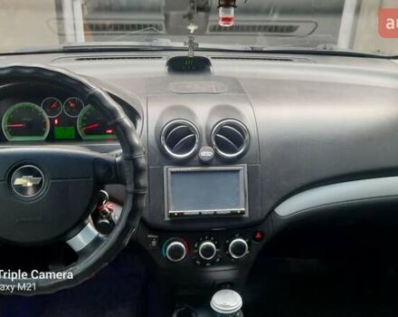 Черный Шевроле Авео, объемом двигателя 1.5 л и пробегом 158 тыс. км за 4600 $, фото 2 на Automoto.ua