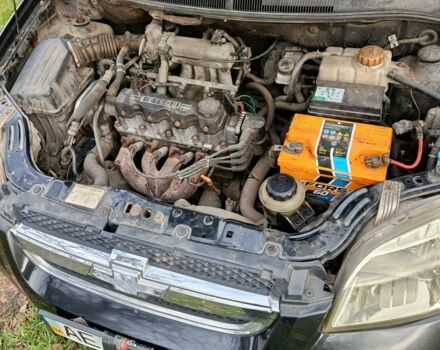 Черный Шевроле Авео, объемом двигателя 1.5 л и пробегом 234 тыс. км за 3000 $, фото 3 на Automoto.ua