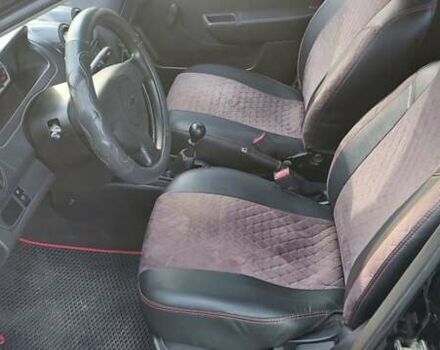 Черный Шевроле Авео, объемом двигателя 1.5 л и пробегом 196 тыс. км за 4000 $, фото 12 на Automoto.ua