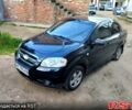 Черный Шевроле Авео, объемом двигателя 1.5 л и пробегом 220 тыс. км за 3400 $, фото 1 на Automoto.ua