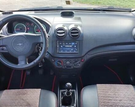 Черный Шевроле Авео, объемом двигателя 1.5 л и пробегом 196 тыс. км за 4000 $, фото 7 на Automoto.ua