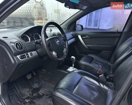 Черный Шевроле Авео, объемом двигателя 1.5 л и пробегом 249 тыс. км за 4300 $, фото 21 на Automoto.ua