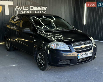 Черный Шевроле Авео, объемом двигателя 1.5 л и пробегом 160 тыс. км за 3600 $, фото 1 на Automoto.ua