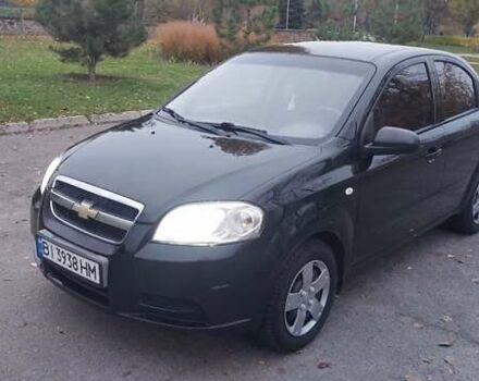 Черный Шевроле Авео, объемом двигателя 1.5 л и пробегом 196 тыс. км за 3800 $, фото 4 на Automoto.ua