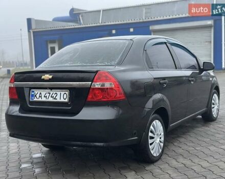 Черный Шевроле Авео, объемом двигателя 1.5 л и пробегом 249 тыс. км за 4300 $, фото 4 на Automoto.ua