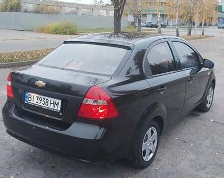 Черный Шевроле Авео, объемом двигателя 1.5 л и пробегом 196 тыс. км за 3800 $, фото 5 на Automoto.ua