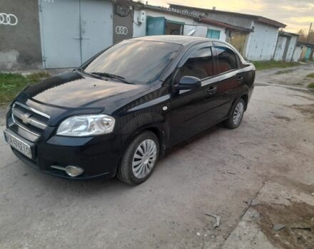 Черный Шевроле Авео, объемом двигателя 1.5 л и пробегом 250 тыс. км за 3500 $, фото 4 на Automoto.ua