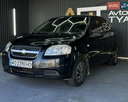 Черный Шевроле Авео, объемом двигателя 1.5 л и пробегом 160 тыс. км за 3600 $, фото 10 на Automoto.ua