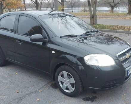 Черный Шевроле Авео, объемом двигателя 1.5 л и пробегом 196 тыс. км за 3800 $, фото 3 на Automoto.ua