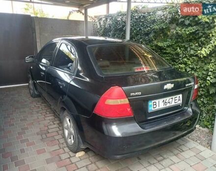 Черный Шевроле Авео, объемом двигателя 1.5 л и пробегом 189 тыс. км за 3600 $, фото 2 на Automoto.ua