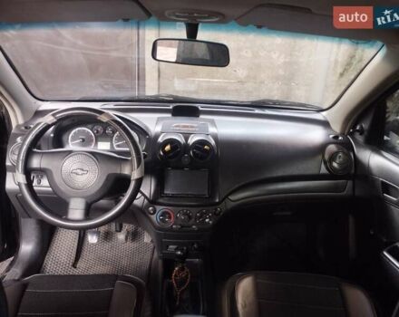 Черный Шевроле Авео, объемом двигателя 1.5 л и пробегом 189 тыс. км за 3600 $, фото 4 на Automoto.ua