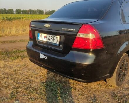 Черный Шевроле Авео, объемом двигателя 1 л и пробегом 161 тыс. км за 1562 $, фото 4 на Automoto.ua
