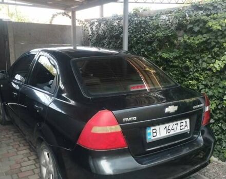Черный Шевроле Авео, объемом двигателя 1.5 л и пробегом 189 тыс. км за 3600 $, фото 1 на Automoto.ua
