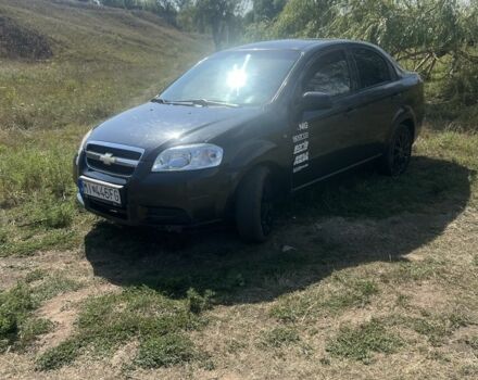 Черный Шевроле Авео, объемом двигателя 1.2 л и пробегом 162 тыс. км за 1400 $, фото 1 на Automoto.ua