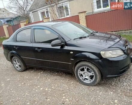Черный Шевроле Авео, объемом двигателя 1.5 л и пробегом 300 тыс. км за 3000 $, фото 4 на Automoto.ua
