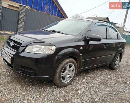 Черный Шевроле Авео, объемом двигателя 1.5 л и пробегом 300 тыс. км за 3000 $, фото 6 на Automoto.ua