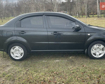 Черный Шевроле Авео, объемом двигателя 1.5 л и пробегом 138 тыс. км за 4800 $, фото 5 на Automoto.ua