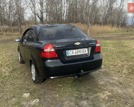Черный Шевроле Авео, объемом двигателя 1.5 л и пробегом 138 тыс. км за 4800 $, фото 3 на Automoto.ua