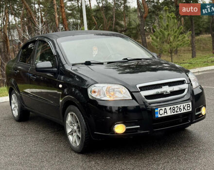 Черный Шевроле Авео, объемом двигателя 1.5 л и пробегом 183 тыс. км за 2900 $, фото 1 на Automoto.ua