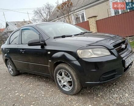 Черный Шевроле Авео, объемом двигателя 1.5 л и пробегом 300 тыс. км за 3000 $, фото 2 на Automoto.ua