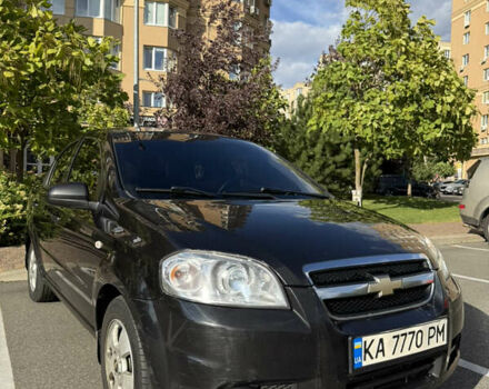Черный Шевроле Авео, объемом двигателя 1.5 л и пробегом 189 тыс. км за 5250 $, фото 1 на Automoto.ua