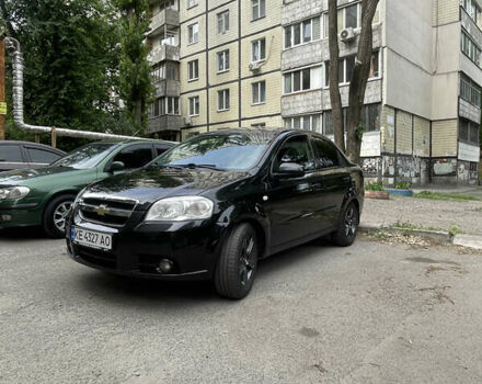 Черный Шевроле Авео, объемом двигателя 1.5 л и пробегом 195 тыс. км за 4500 $, фото 1 на Automoto.ua