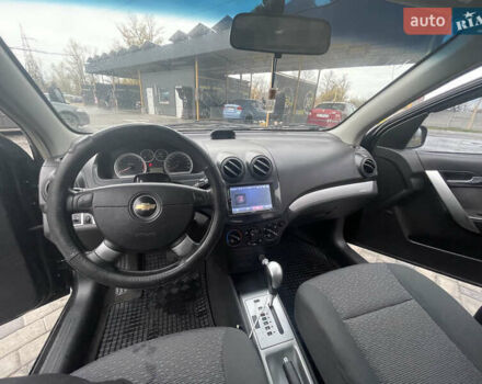 Черный Шевроле Авео, объемом двигателя 1.5 л и пробегом 79 тыс. км за 5800 $, фото 7 на Automoto.ua