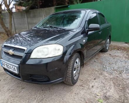 Черный Шевроле Авео, объемом двигателя 1.6 л и пробегом 200 тыс. км за 2800 $, фото 3 на Automoto.ua
