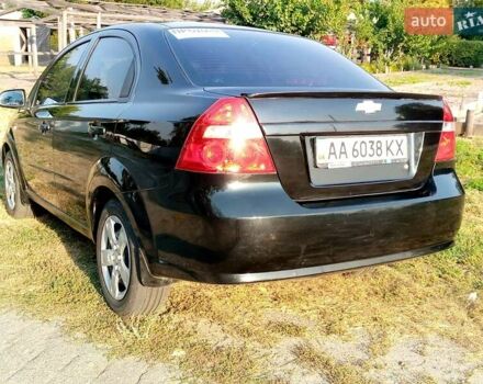 Черный Шевроле Авео, объемом двигателя 1.5 л и пробегом 205 тыс. км за 4500 $, фото 7 на Automoto.ua