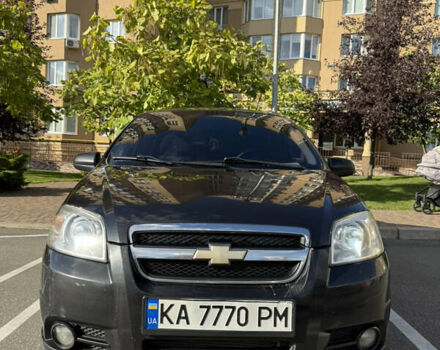 Черный Шевроле Авео, объемом двигателя 1.5 л и пробегом 189 тыс. км за 5250 $, фото 2 на Automoto.ua