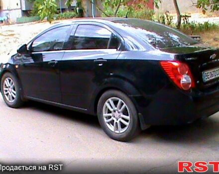 Черный Шевроле Авео, объемом двигателя 1.6 л и пробегом 166 тыс. км за 6036 $, фото 1 на Automoto.ua