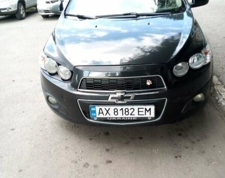 Черный Шевроле Авео, объемом двигателя 1.6 л и пробегом 180 тыс. км за 5000 $, фото 4 на Automoto.ua