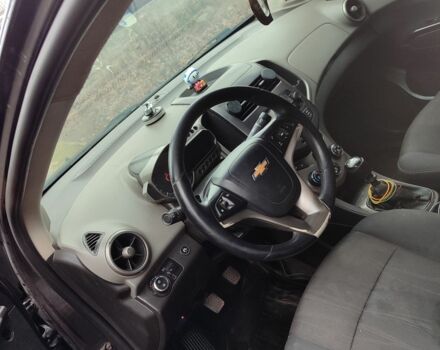 Черный Шевроле Авео, объемом двигателя 1.6 л и пробегом 180 тыс. км за 4700 $, фото 6 на Automoto.ua