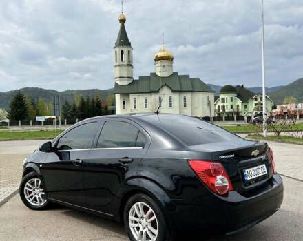 Черный Шевроле Авео, объемом двигателя 1.6 л и пробегом 180 тыс. км за 6600 $, фото 4 на Automoto.ua
