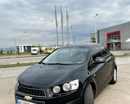 Черный Шевроле Авео, объемом двигателя 1.6 л и пробегом 180 тыс. км за 6600 $, фото 2 на Automoto.ua