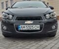 Черный Шевроле Авео, объемом двигателя 1.6 л и пробегом 84 тыс. км за 7700 $, фото 1 на Automoto.ua