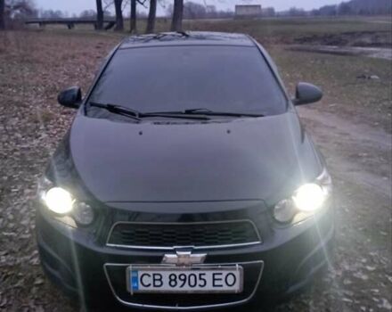 Черный Шевроле Авео, объемом двигателя 1.6 л и пробегом 168 тыс. км за 6700 $, фото 1 на Automoto.ua
