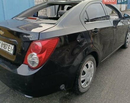 Черный Шевроле Авео, объемом двигателя 1.4 л и пробегом 97 тыс. км за 3000 $, фото 6 на Automoto.ua