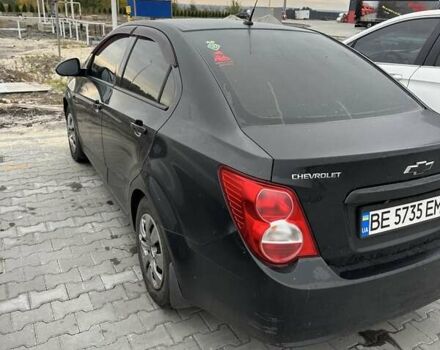 Черный Шевроле Авео, объемом двигателя 1.6 л и пробегом 161 тыс. км за 7000 $, фото 3 на Automoto.ua