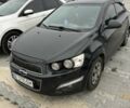 Черный Шевроле Авео, объемом двигателя 1.6 л и пробегом 161 тыс. км за 6200 $, фото 1 на Automoto.ua