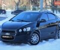 Черный Шевроле Авео, объемом двигателя 1.4 л и пробегом 156 тыс. км за 6999 $, фото 1 на Automoto.ua