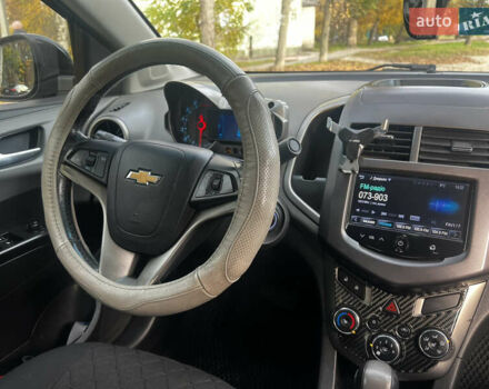 Чорний Шевроле Авео, об'ємом двигуна 1.4 л та пробігом 200 тис. км за 6300 $, фото 17 на Automoto.ua