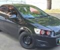 Черный Шевроле Авео, объемом двигателя 1.4 л и пробегом 156 тыс. км за 6300 $, фото 1 на Automoto.ua