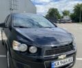 Черный Шевроле Авео, объемом двигателя 1.8 л и пробегом 163 тыс. км за 6700 $, фото 1 на Automoto.ua