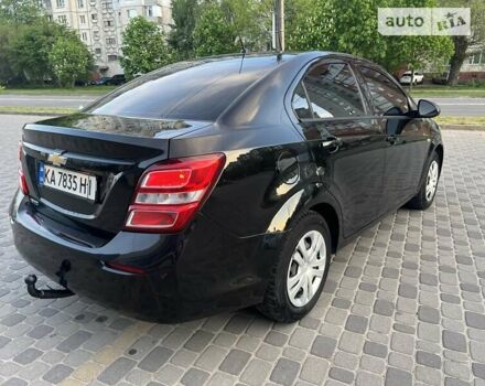 Чорний Шевроле Авео, об'ємом двигуна 1.4 л та пробігом 71 тис. км за 8490 $, фото 4 на Automoto.ua