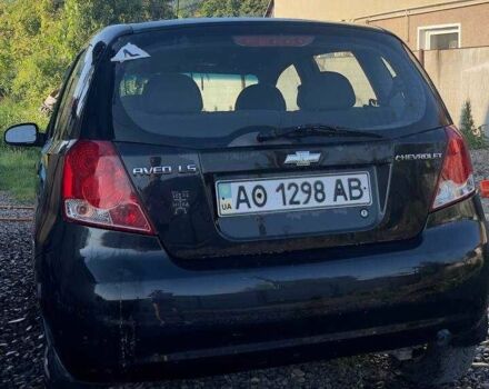 Черный Шевроле Авео, объемом двигателя 1.5 л и пробегом 215 тыс. км за 2200 $, фото 2 на Automoto.ua