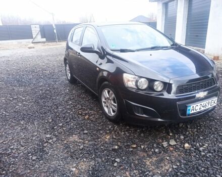 Черный Шевроле Авео, объемом двигателя 1.2 л и пробегом 236 тыс. км за 5400 $, фото 1 на Automoto.ua